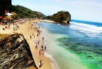 Pantai parangtritis yogyakarta wisata tempat bahari jogja satujam indahnya hati menyejukkan gunungkidul indrayanti dikunjungi wajib kidul gunung reservasiku berwarna hijau