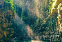 Pangandaran barat keindahan sungai