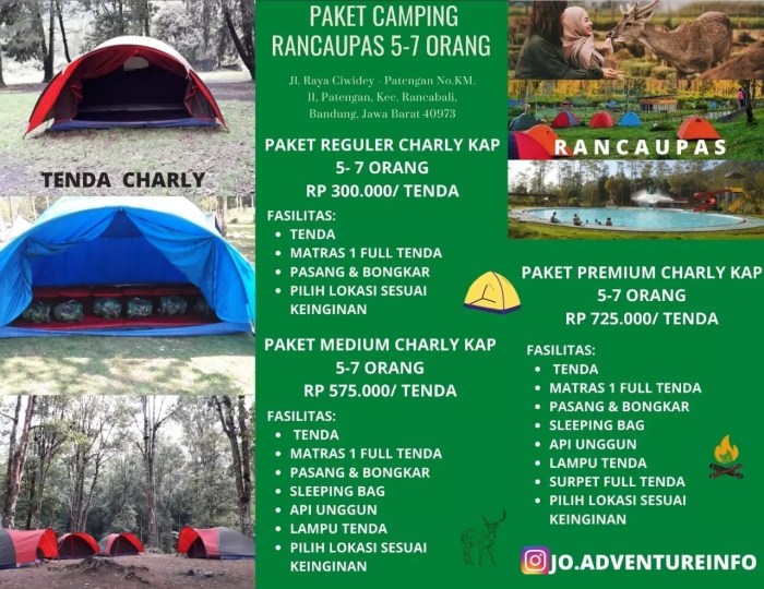 Upas ranca ciwidey rusa ceria makan memberi