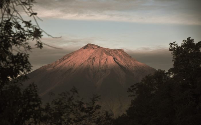 Kerinci mount volcano highest top archipelago feel