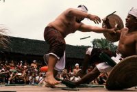 Pandan perang combat ritual bali camaraderie travelogues remotelands lands