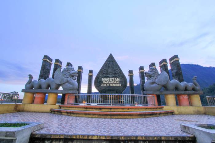 Magetan telaga sarangan mulai kabut datang jawa timur