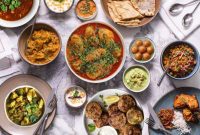 Indonesian stall feast senses